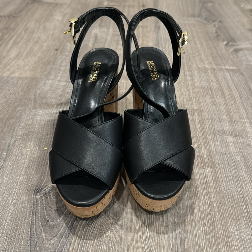 Michael kors platform cork sandals - Picture 2 of 6